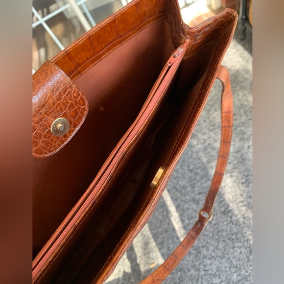 Vintage alligator bag. Made in Italy. - Picture 8 of 9